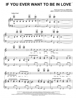 page one of If You Ever Want To Be In Love (Piano, Vocal & Guitar Chords (Right-Hand Melody))