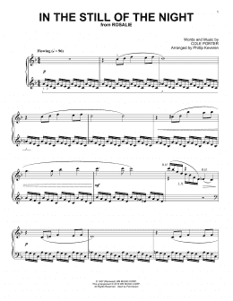 page one of In The Still Of The Night (arr. Phillip Keveren) (Piano Solo)