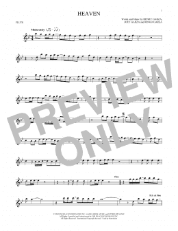 page one of Heaven (Flute Solo)