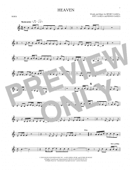 page one of Heaven (French Horn Solo)