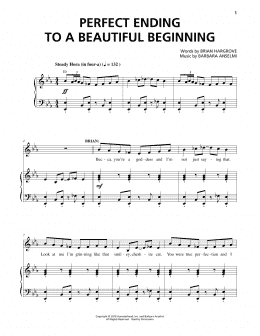 page one of Perfect Ending To A Beautiful Beginning (Piano & Vocal)