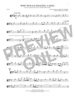 page one of Who Would Imagine A King (Viola Solo)
