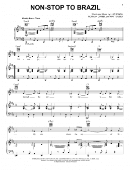 page one of Non-Stop To Brazil (Piano, Vocal & Guitar Chords (Right-Hand Melody))