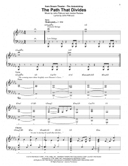 page one of The Path That Divides (Keyboard Transcription)