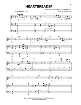 page one of Heartbreaker (Piano & Vocal)