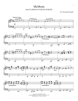 page one of McMoon (Piano Solo)