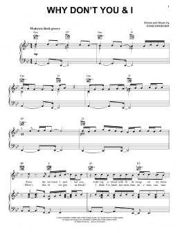 page one of Why Don't You & I (Piano, Vocal & Guitar Chords (Right-Hand Melody))