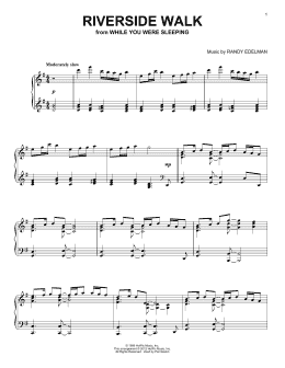 page one of Riverside Walk (Piano Solo)