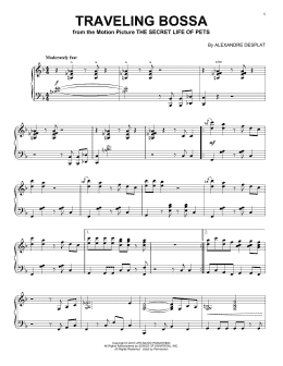 page one of Traveling Bossa (Piano Solo)