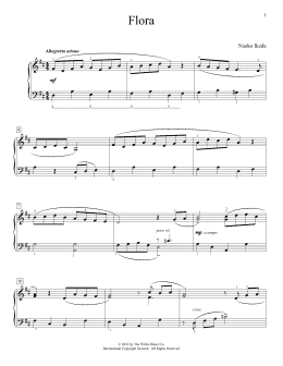 page one of Flora (Educational Piano)