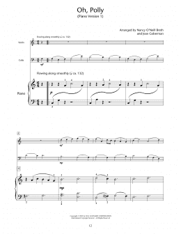 page one of Oh, Polly (Educational Piano Ensemble)