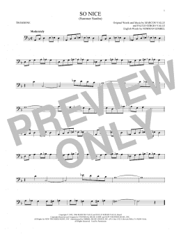 page one of So Nice (Summer Samba) (Trombone Solo)