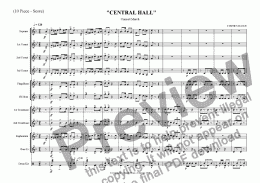 page one of March - "Central Hall"
