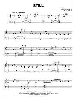 page one of Still [Jazz version] (Piano Solo)