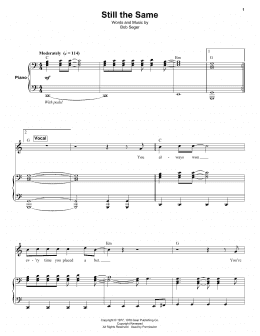 page one of Still The Same (Keyboard Transcription)