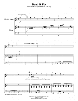 page one of Beatnik Fly (Keyboard Transcription)
