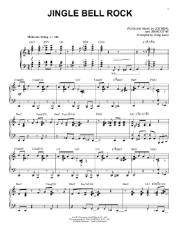 page one of Jingle Bell Rock (Piano Solo)