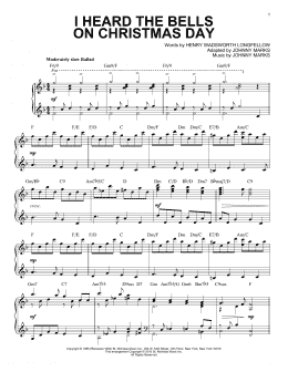 page one of I Heard The Bells On Christmas Day [Jazz version] (arr. Brent Edstrom) (Piano Solo)