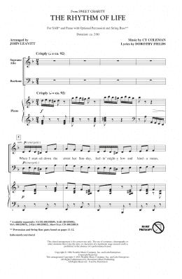 page one of The Rhythm Of Life (from Sweet Charity) (arr. John Leavitt) (SAB Choir)