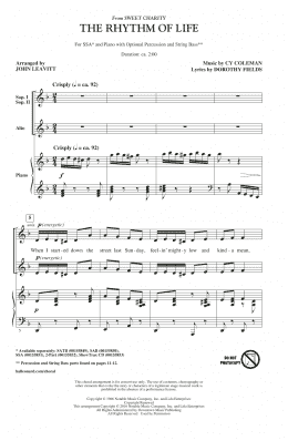 page one of The Rhythm Of Life (from Sweet Charity) (arr. John Leavitt) (SSA Choir)