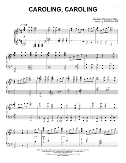 page one of Caroling, Caroling (Piano Solo)