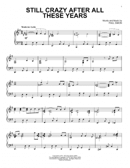 page one of Still Crazy After All These Years (Piano Solo)