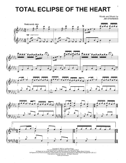 page one of Total Eclipse Of The Heart (Piano Solo)