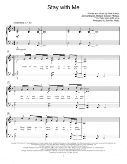 page one of Stay With Me (Educational Piano)