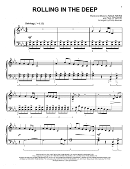 page one of Rolling In The Deep [Classical version] (arr. Phillip Keveren) (Easy Piano)