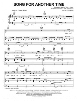 page one of Song For Another Time (Piano, Vocal & Guitar Chords (Right-Hand Melody))