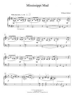 page one of Mississippi Mud (Educational Piano)