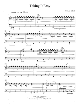 page one of Taking It Easy (Educational Piano)