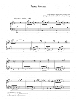 page one of Pretty Women (Piano Solo)