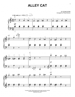 page one of Alley Cat (arr. Phillip Keveren) (Easy Piano)