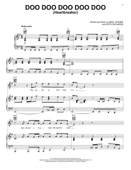page one of Doo Doo Doo Doo Doo (Heartbreaker) (Piano, Vocal & Guitar Chords (Right-Hand Melody))