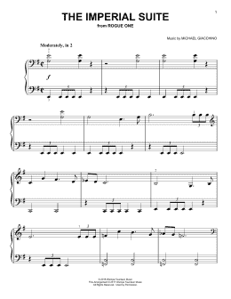 page one of The Imperial Suite (Easy Piano)