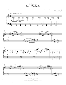 page one of Jazz Prelude (Educational Piano)