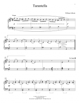 page one of Tarantella (Educational Piano)