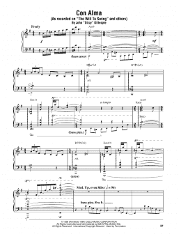 page one of Con Alma (Piano Transcription)