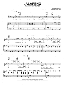 page one of Jalapeno (Piano, Vocal & Guitar Chords (Right-Hand Melody))