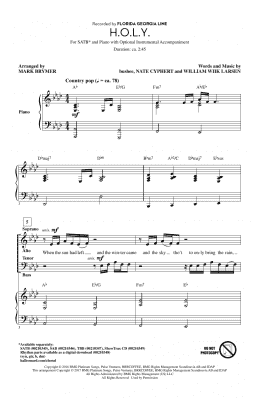page one of H.O.L.Y. (SATB Choir)