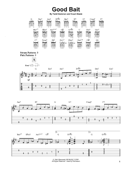 page one of Good Bait (Easy Guitar Tab)