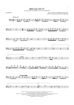 page one of Breakaway (Trombone Solo)