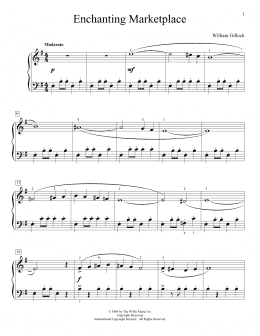 page one of Enchanting Marketplace (Educational Piano)