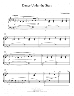 page one of Dance Under the Stars (Educational Piano)