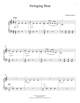 page one of Swinging Beat (Educational Piano)