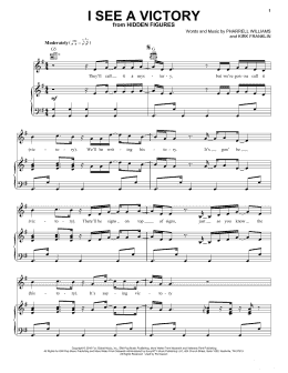 page one of I See A Victory (Piano, Vocal & Guitar Chords (Right-Hand Melody))