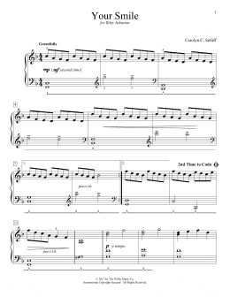 page one of Your Smile (Educational Piano)