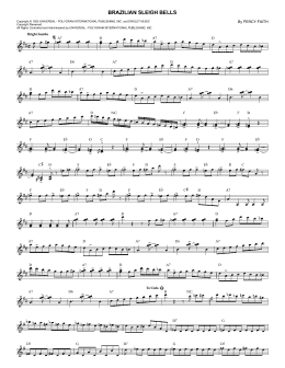 page one of Brazilian Sleigh Bells (Lead Sheet / Fake Book)