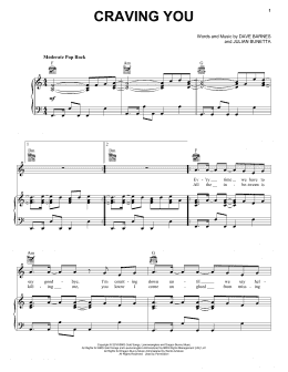 page one of Craving You (feat. Maren Morris) (Piano, Vocal & Guitar Chords (Right-Hand Melody))